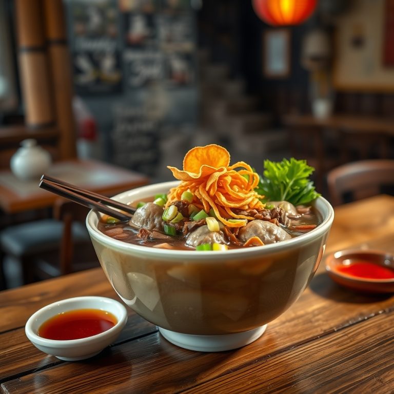 Bakso Sapi Urat: Indonesia’s Beloved Meatball Soup Recipe