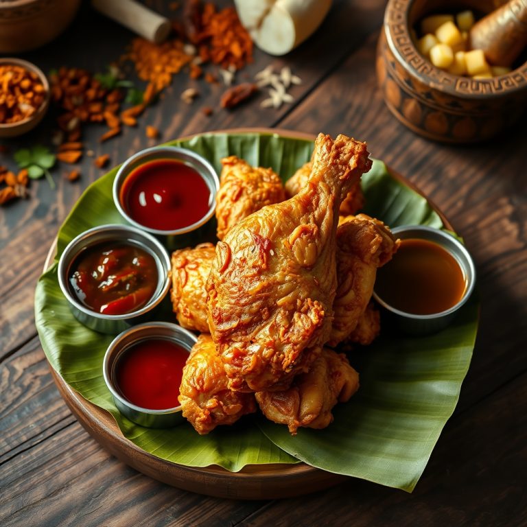 Crispy and Juicy Ayam Goreng: Indonesian Fried Chicken Recipe