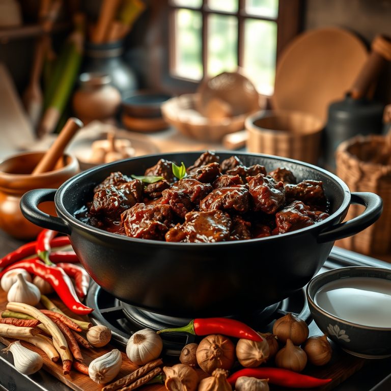 How to Make Rich and Spicy Indonesian Rendang Sapi