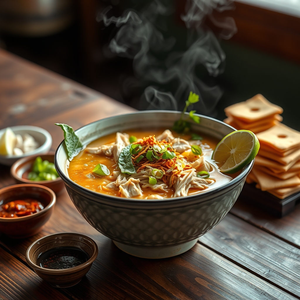 Soto Ayam Lamongan: The Comforting Indonesian Chicken Noodle Soup Recipe