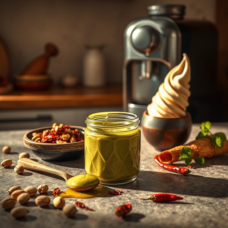 The Golden Glow of Culinary Innovation: How Pistachio Cream, Crispy Chili Oil, and Oat Milk Soft Serve Are Shaping the Future of Comfort Food