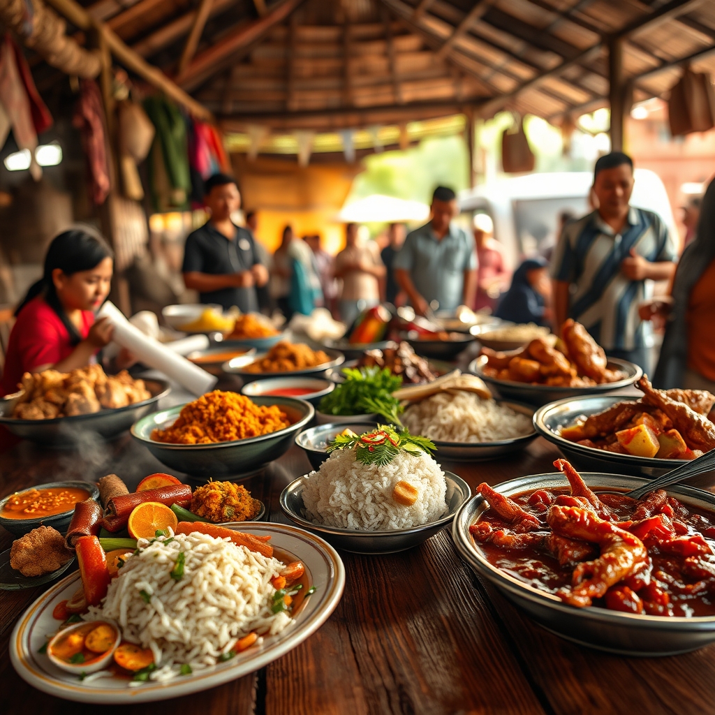 The Spice-Laden Trails: Indonesia’s Regional Dishes That Weave History into Every Bite