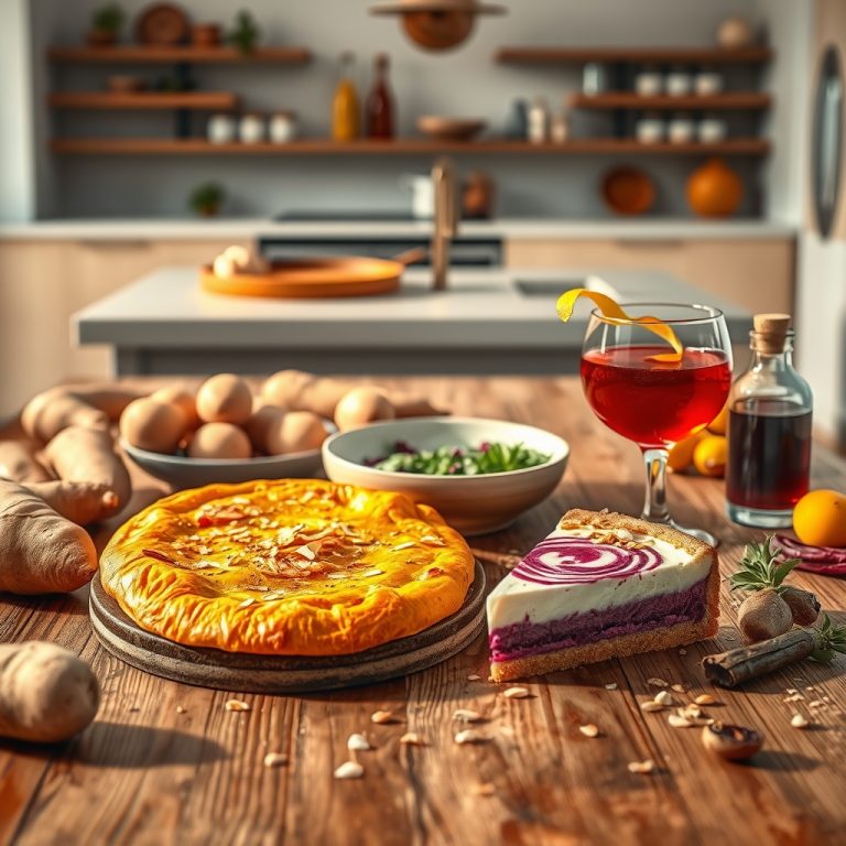 The Vibrant Fusion: How Sweet Potato Flour, Ube Desserts, and Non-Alcoholic Aperitifs Are Crafting a Bold New Culinary Identity