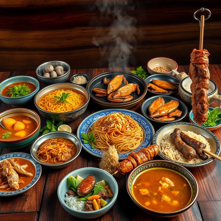 The Fiery and Fragrant Tapestry: Indonesia’s Coastal and Highland Dishes That Weave Spice into Every Bite
