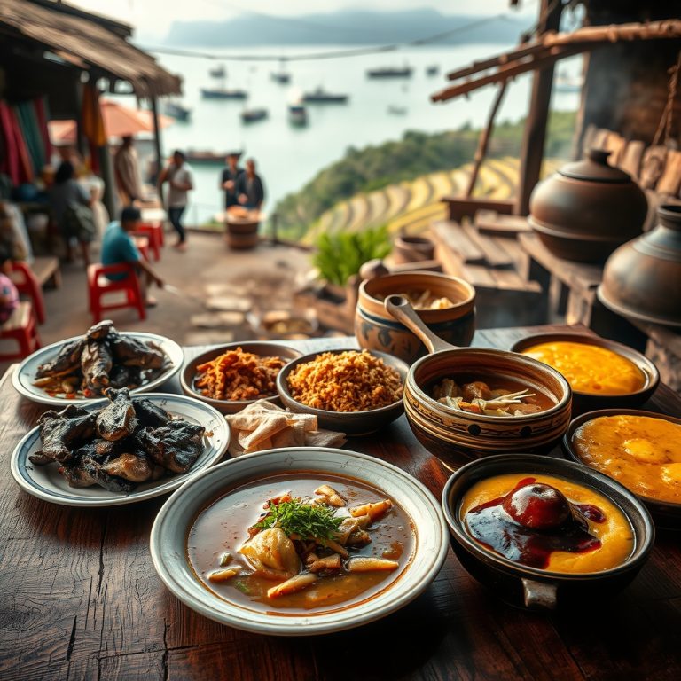 The Spice-Drenched Odyssey: Indonesia’s Coastal and Highland Dishes That Whisper Forgotten Tales