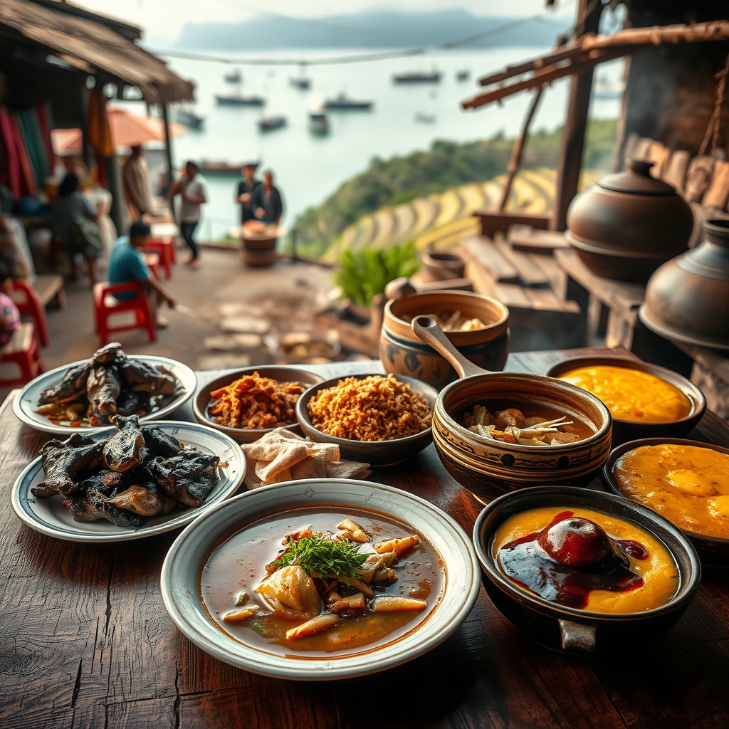 The Spice-Drenched Odyssey: Indonesia’s Coastal and Highland Dishes That Whisper Forgotten Tales