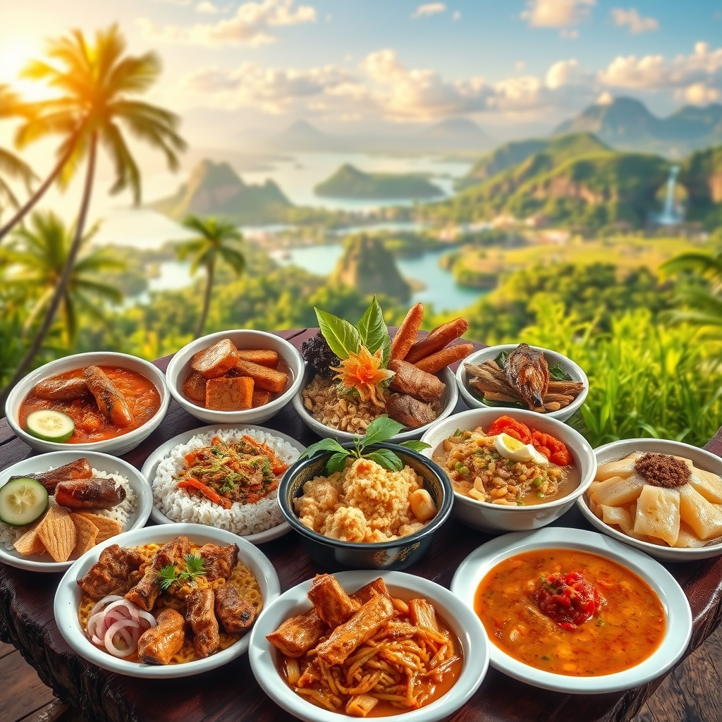 The Spice-Drenched Odyssey: Indonesia’s Coastal and Highland Dishes That Whisper Forgotten Tales